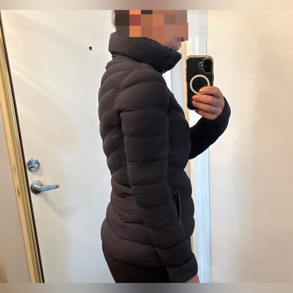 Mackage Navy Puffer Jacket xsmall 90% goose feather - Picture 16 of 17